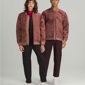 Lululemon lab Textured Fleece Bomber Jacket